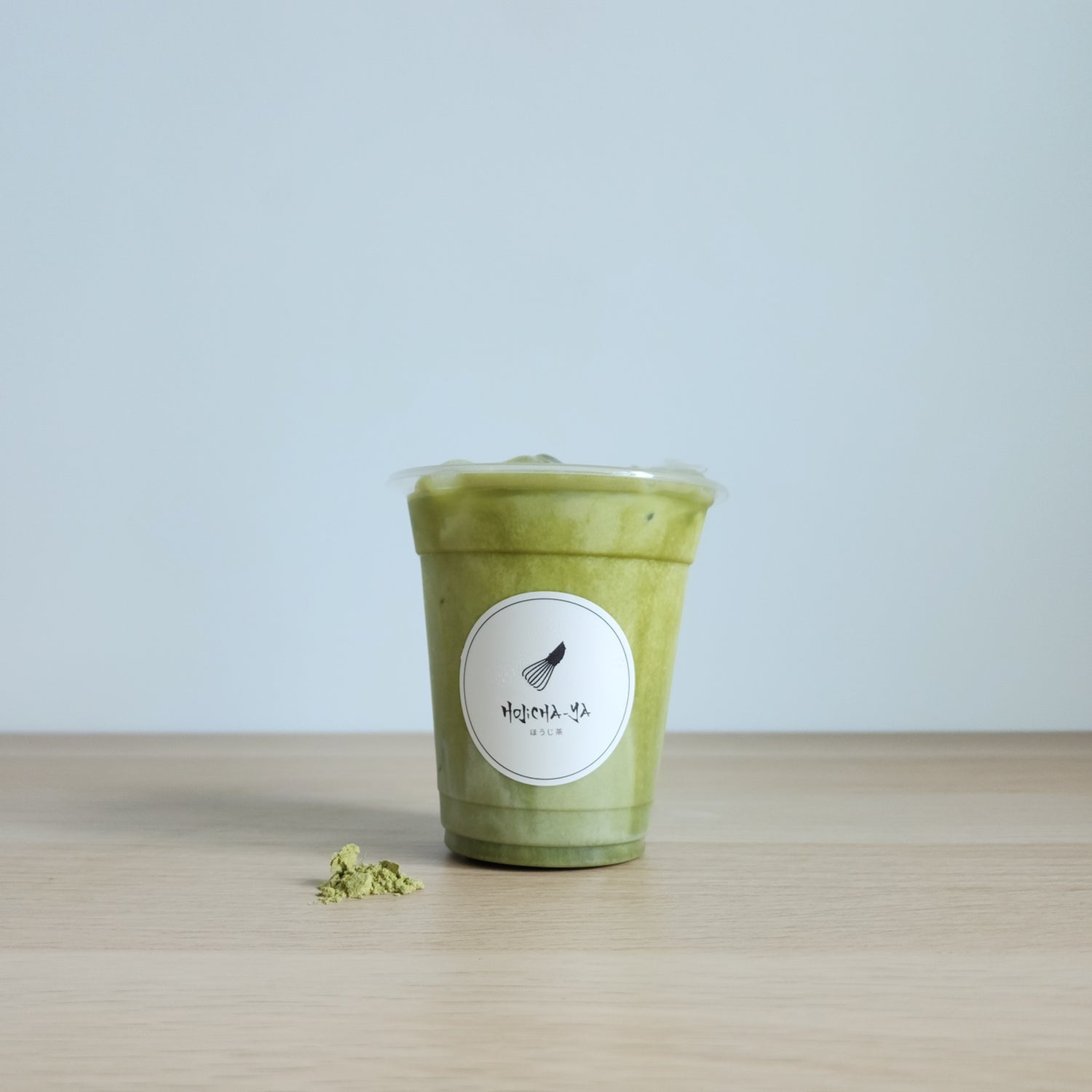 Iced Genmaicha Latte refreshment!  Taste the nutty notes of Japanese green tea powder in Malaysia's heat