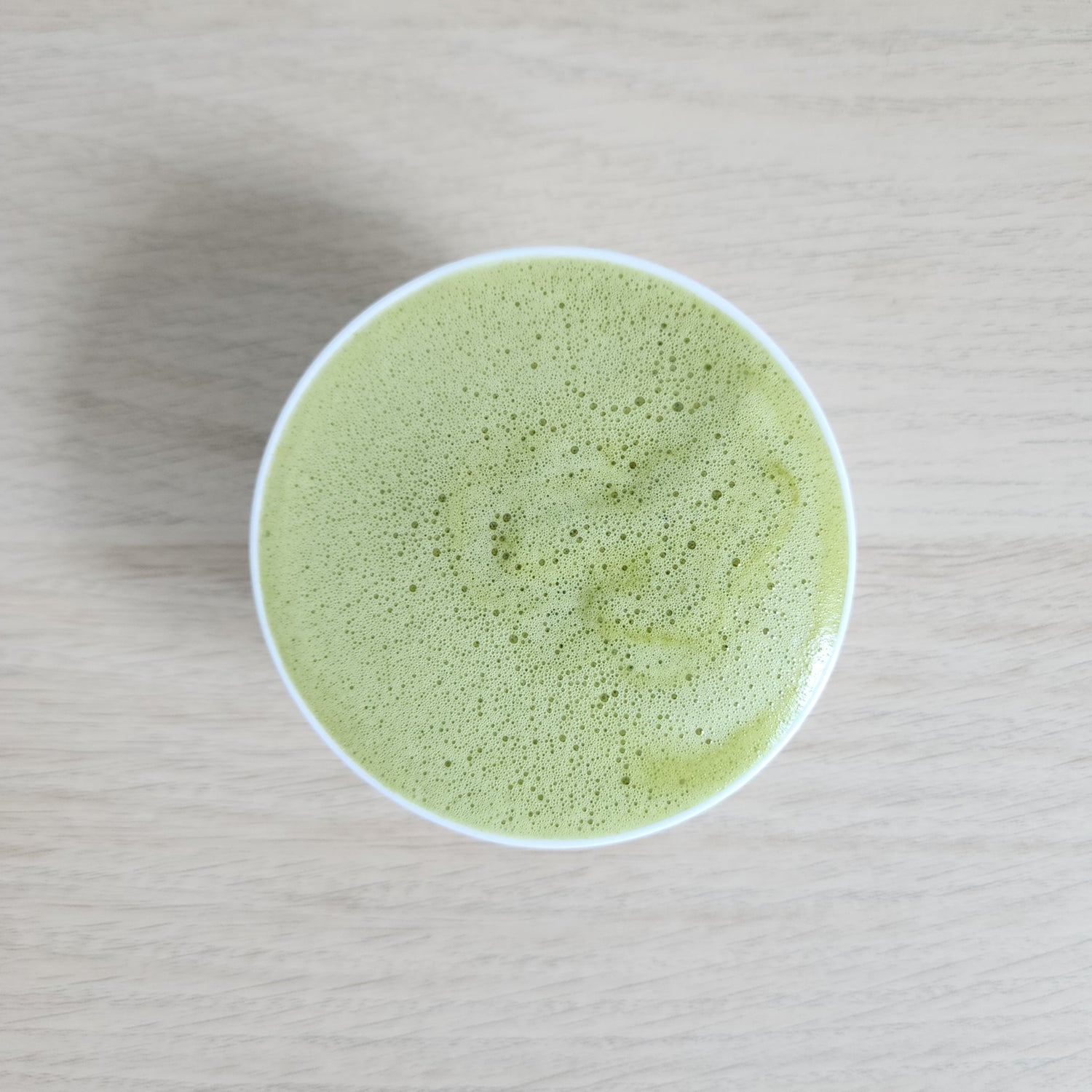 Perfectly smooth Genmaicha Latte Made with authentic Japanese green tea powder, order in Malaysia