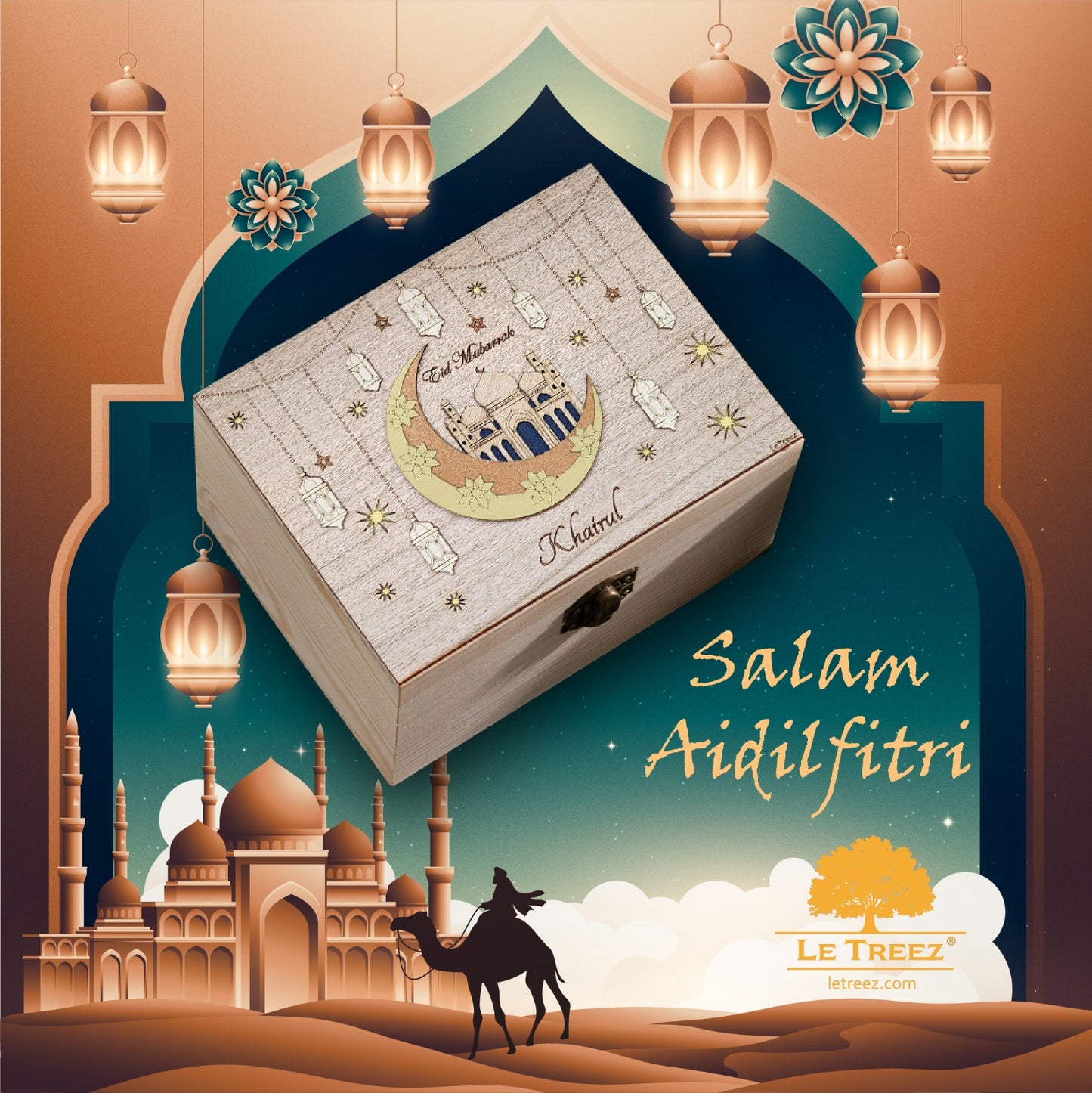 HojichaYa x LeTreez Raya Japanese Teabag Gift Set