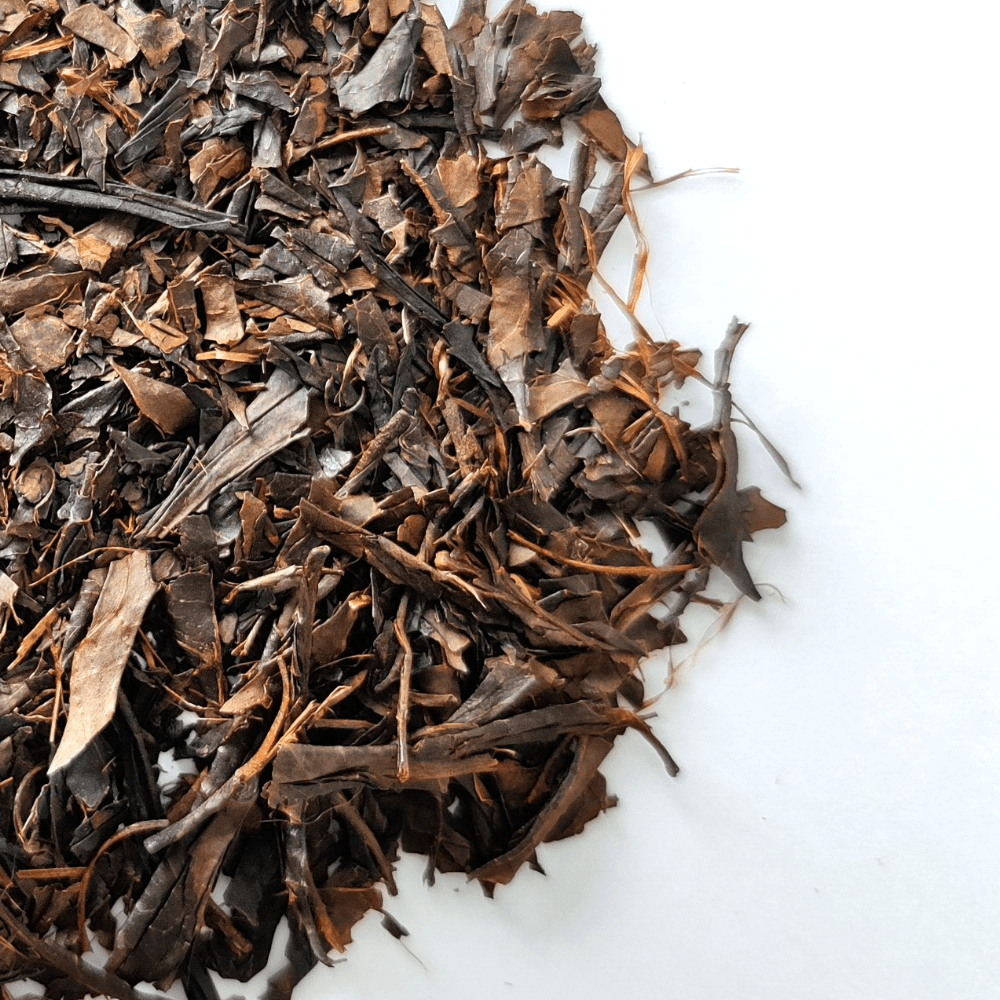 Japanese black Wakoucha tea with a smooth, mellow sweetness, perfect for elegant alternative to coffee